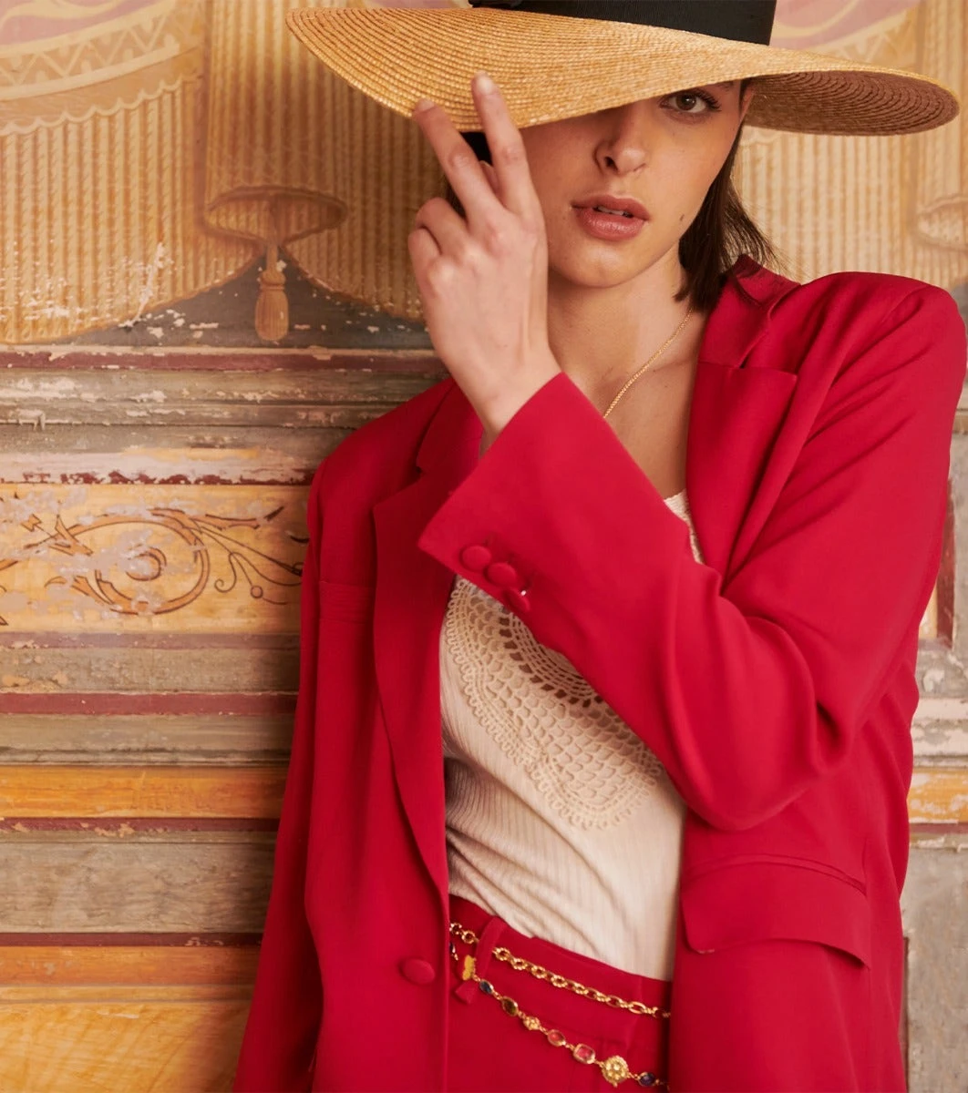 Veste FLAVIE Fuchsia 1 Veste FLAVIE Fuchsia