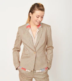 Veste ESTEREL Petit Cachemire Camel -Mode Vêtements Magasin veste esterel petit cachemere.3