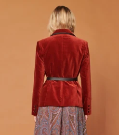 Veste VACCARES Velours Chili -Mode Vêtements Magasin veste vaccares chili 3